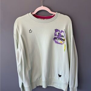 Scotch & Soda Mint and Pink Sweatshirt